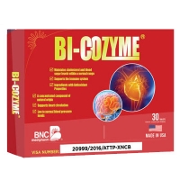Bi-Cozyme - Viên Uống Hỗ Trợ Ngăn Ngừa Máu Đông, Xơ Vữa Động Mạch