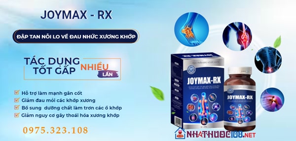 Giới thiệu về viên xương khớp Joymax Rx