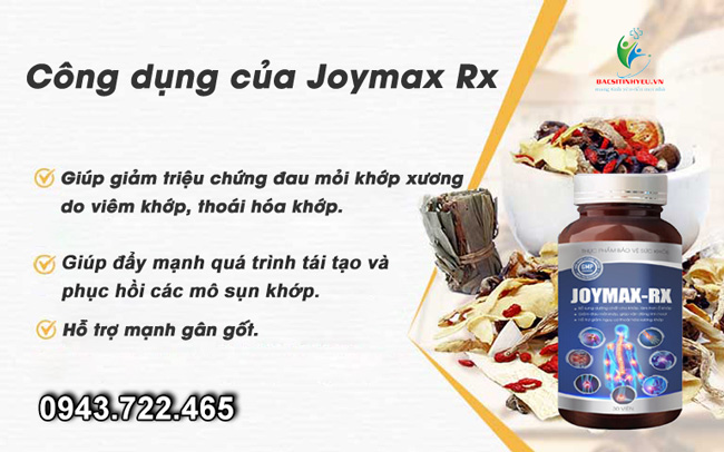 Công dụng của Joymax Rx