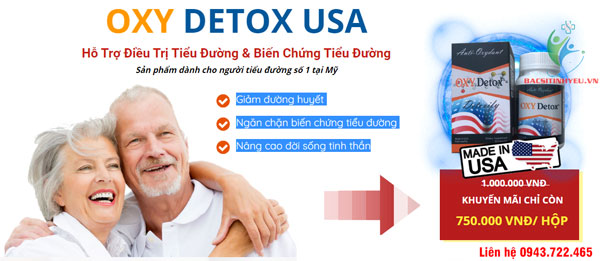 Công dụng Oxy Detox USA