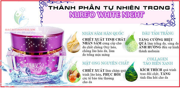 Kem-duong-trang-da-ban-dem-Nureo-White-Night 